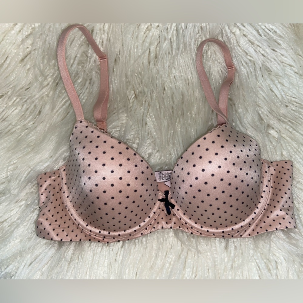 Victoria's Secret Light Pink Polka Dot Bra